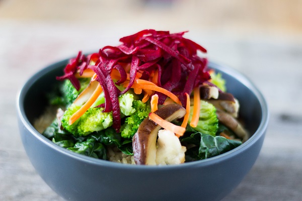 Brown Rice Veggie Bowl