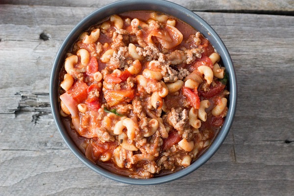 Homemade Chef Boyardee Beefaroni