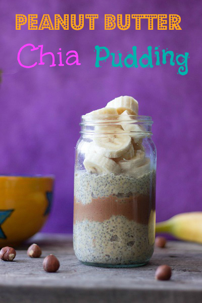 Peanut Butter Chia Pudding - Eat Thrive Glow