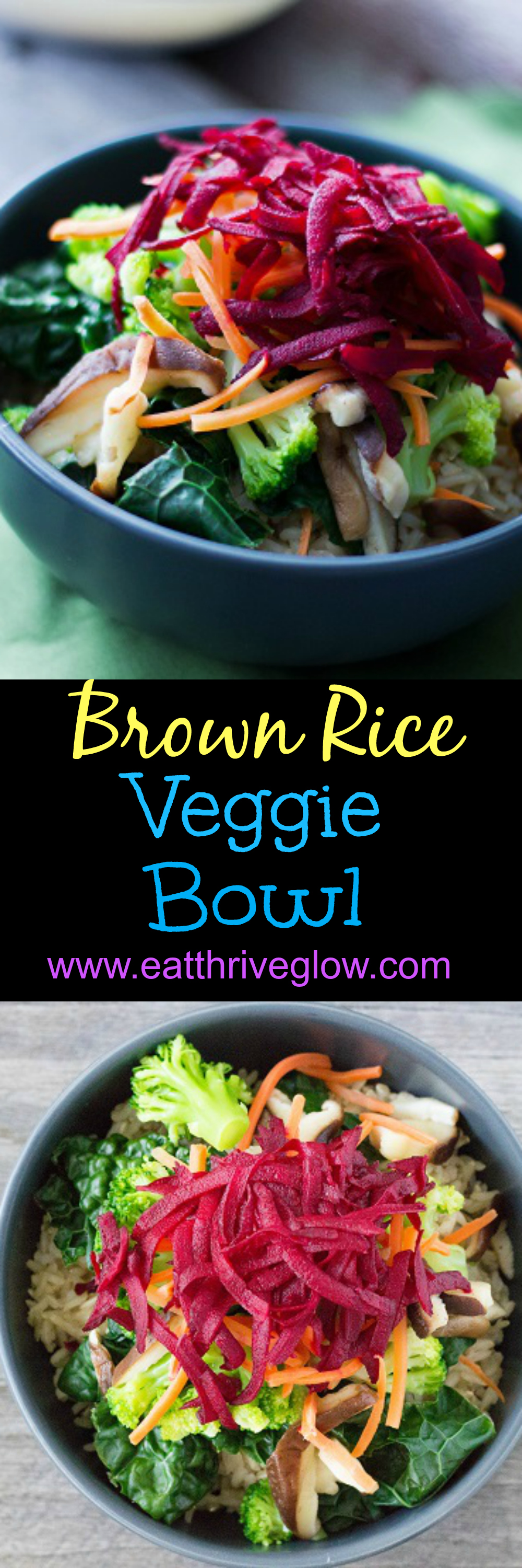 Brown Rice Veggie Bowl