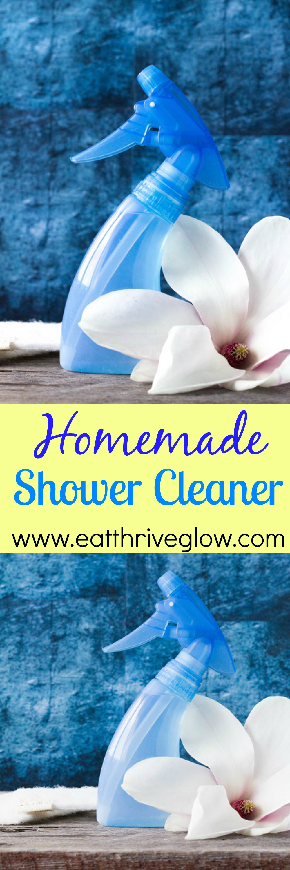 Homemade Shower Cleaner - Eat Thrive Glow