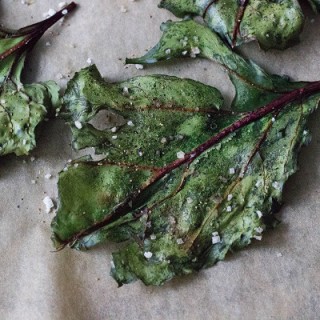 Beet Green Chips