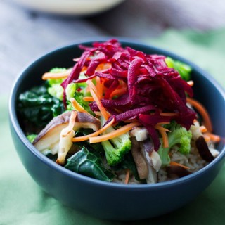 Brown Rice Veggie Bowl