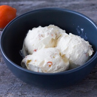 Kumquat Soft Serve Ice Cream