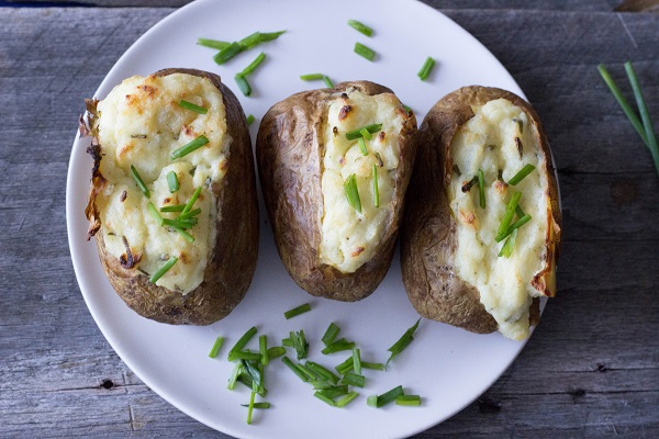 Twice Baked Potatoes - Eat Thrive Glow