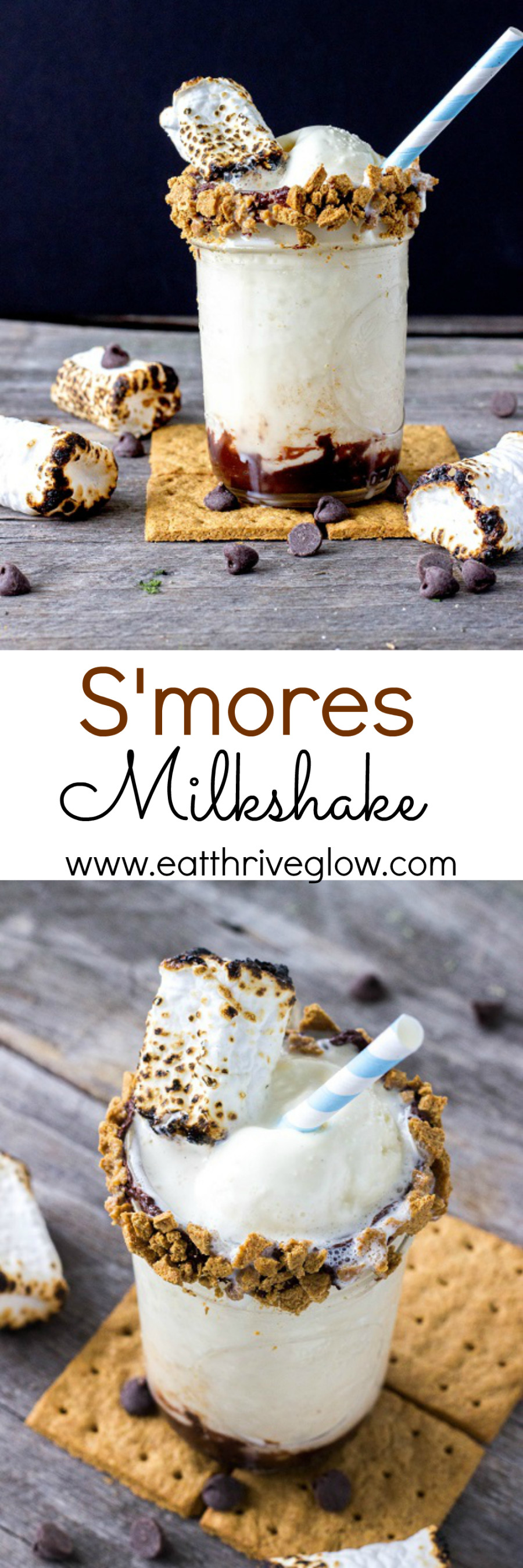 S'mores Milkshake - Eat Thrive Glow