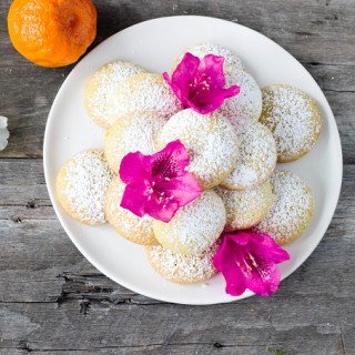 Vanilla Tangerine Sugar Cookies - Eat Thrive Glow