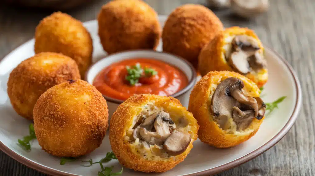 Creamy Mushroom Croquettes Made Simple