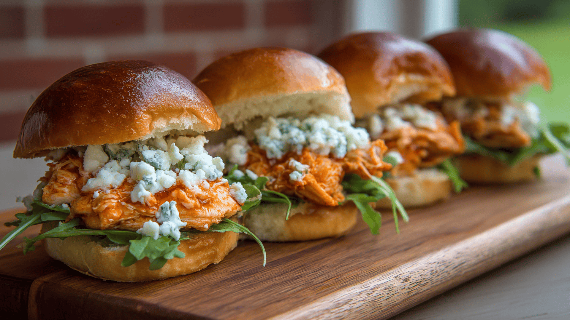 Buffalo Chicken Sliders
