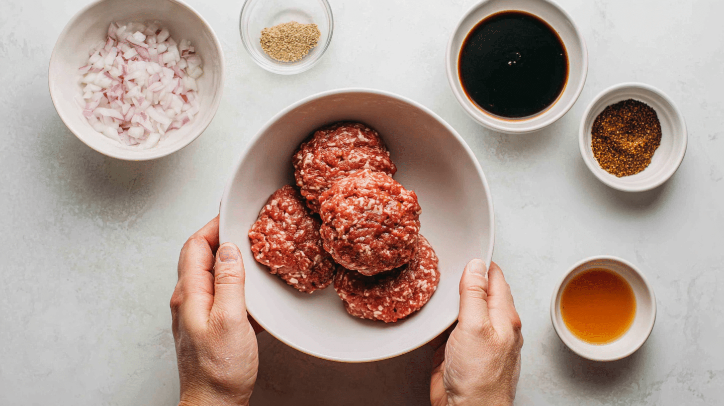 Form the Patties
