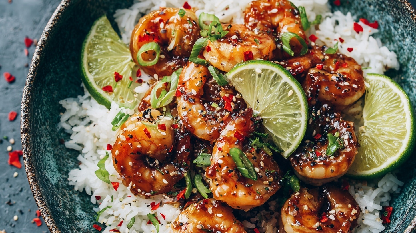 Teriyaki Shrimp Bowl