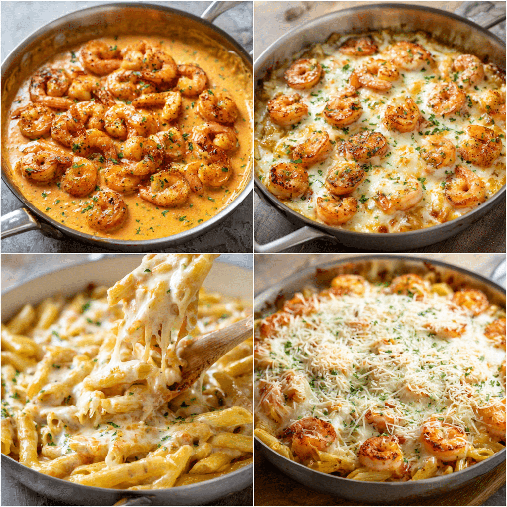 Baked Ziti with Shrimp