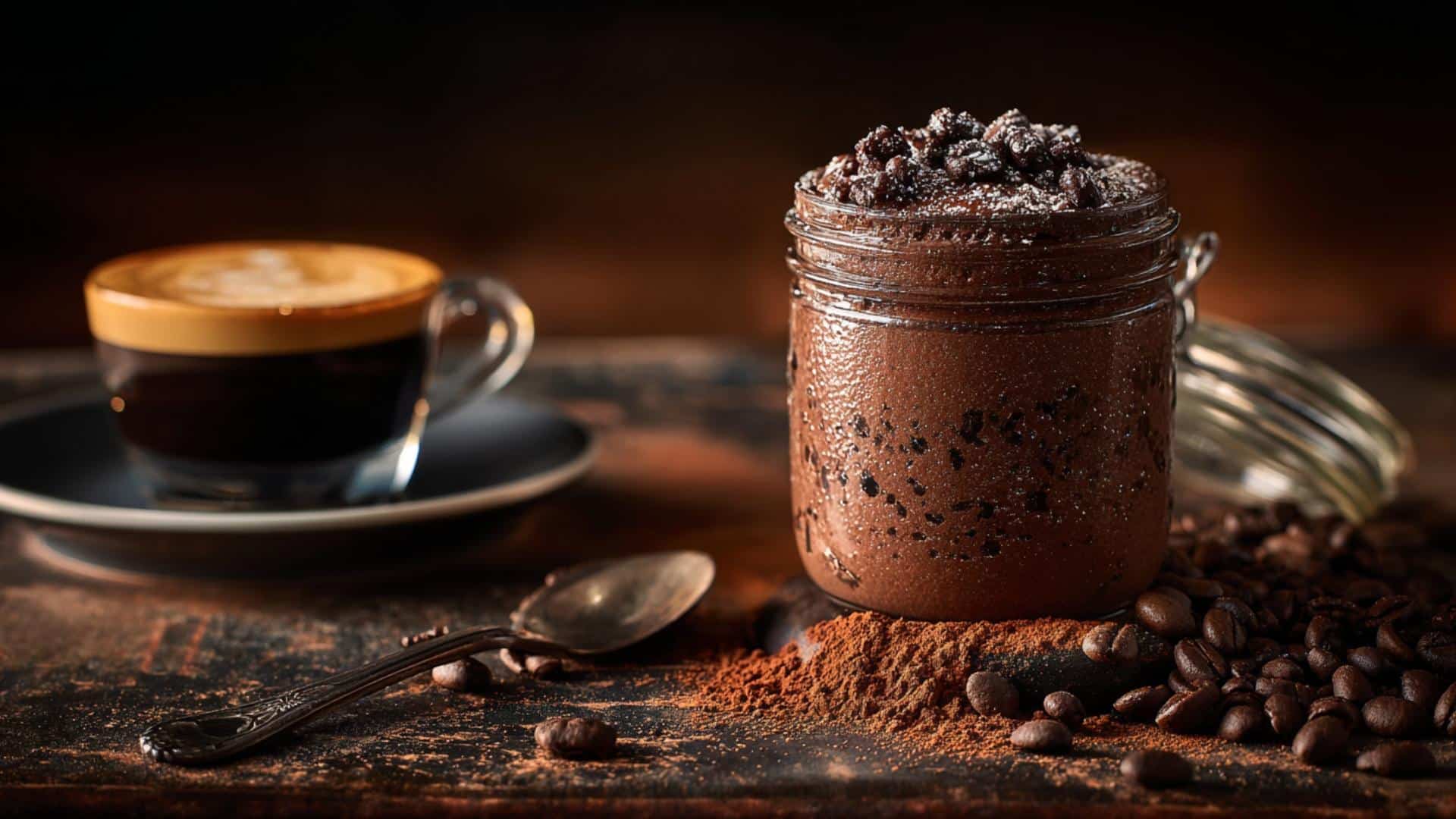 Mocha Cottage Cheese Mousse