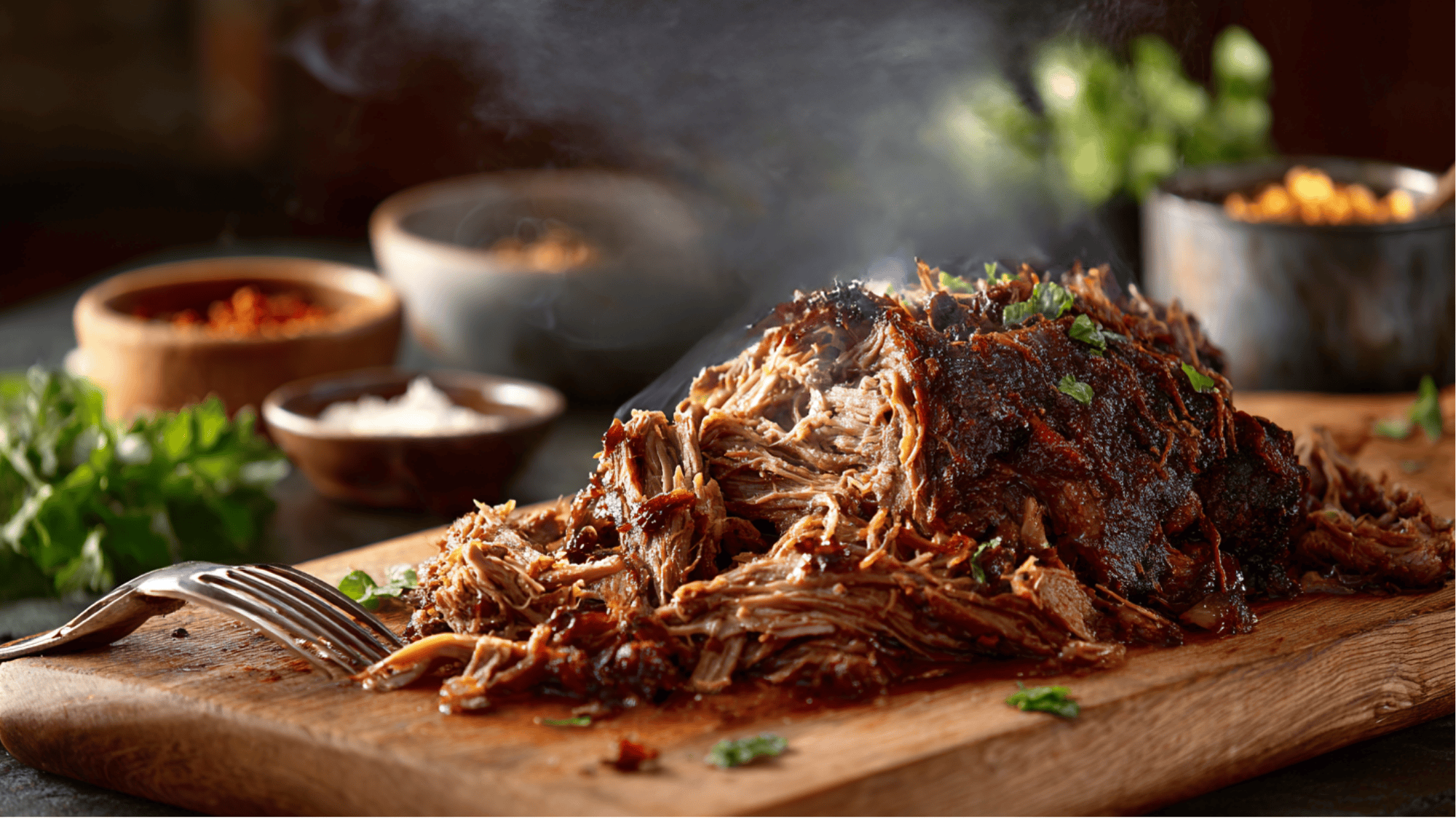 Rest and Shred the Pork