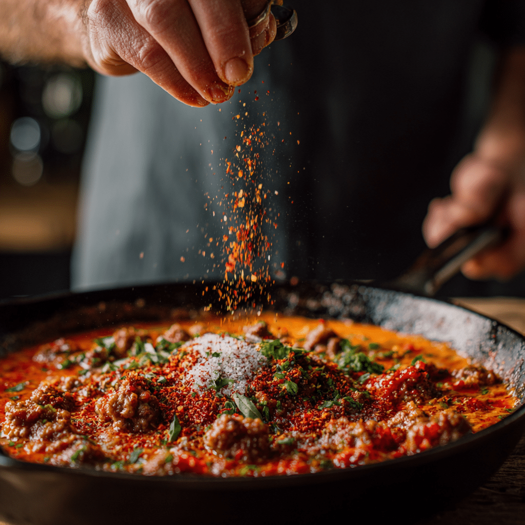 Spicy Baked Ziti