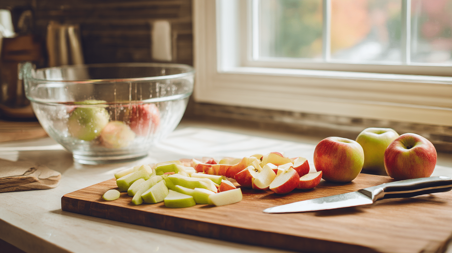 Prepare the Apples