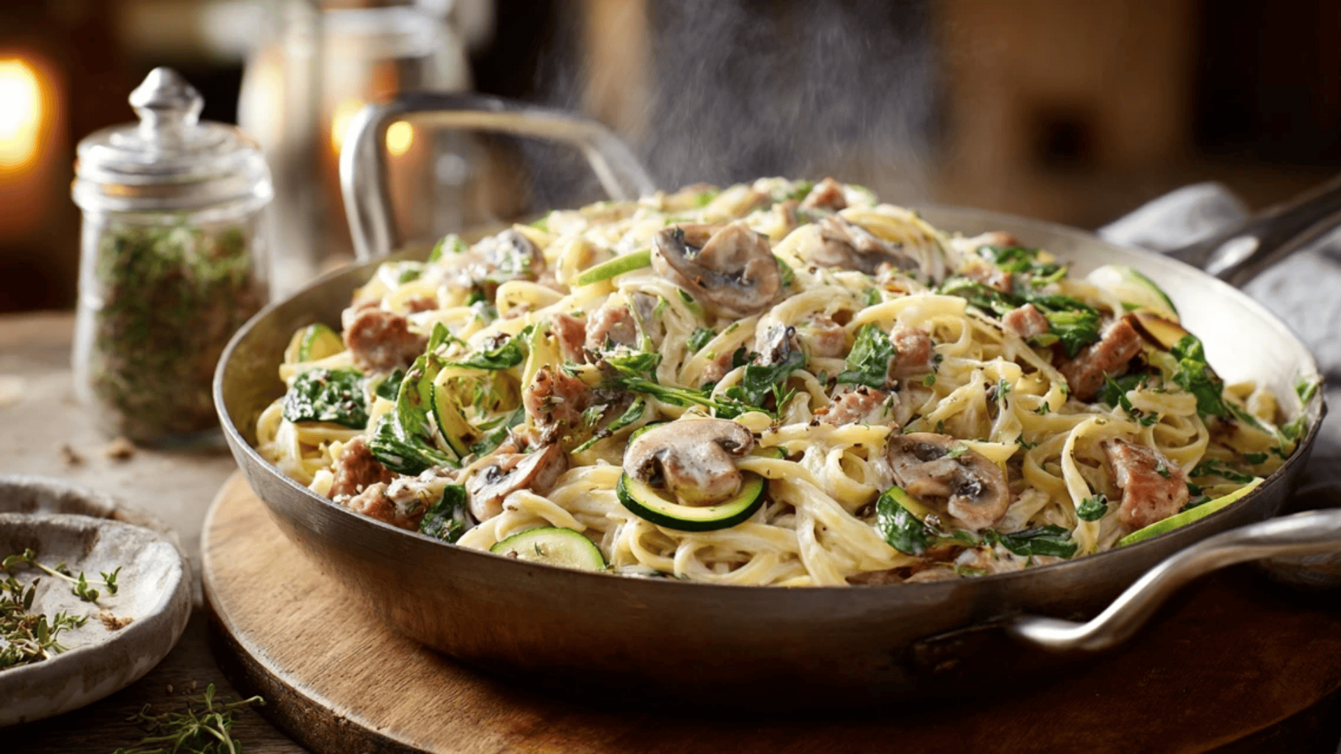 Toss In Zucchini Or Mushrooms For Extra Veggies