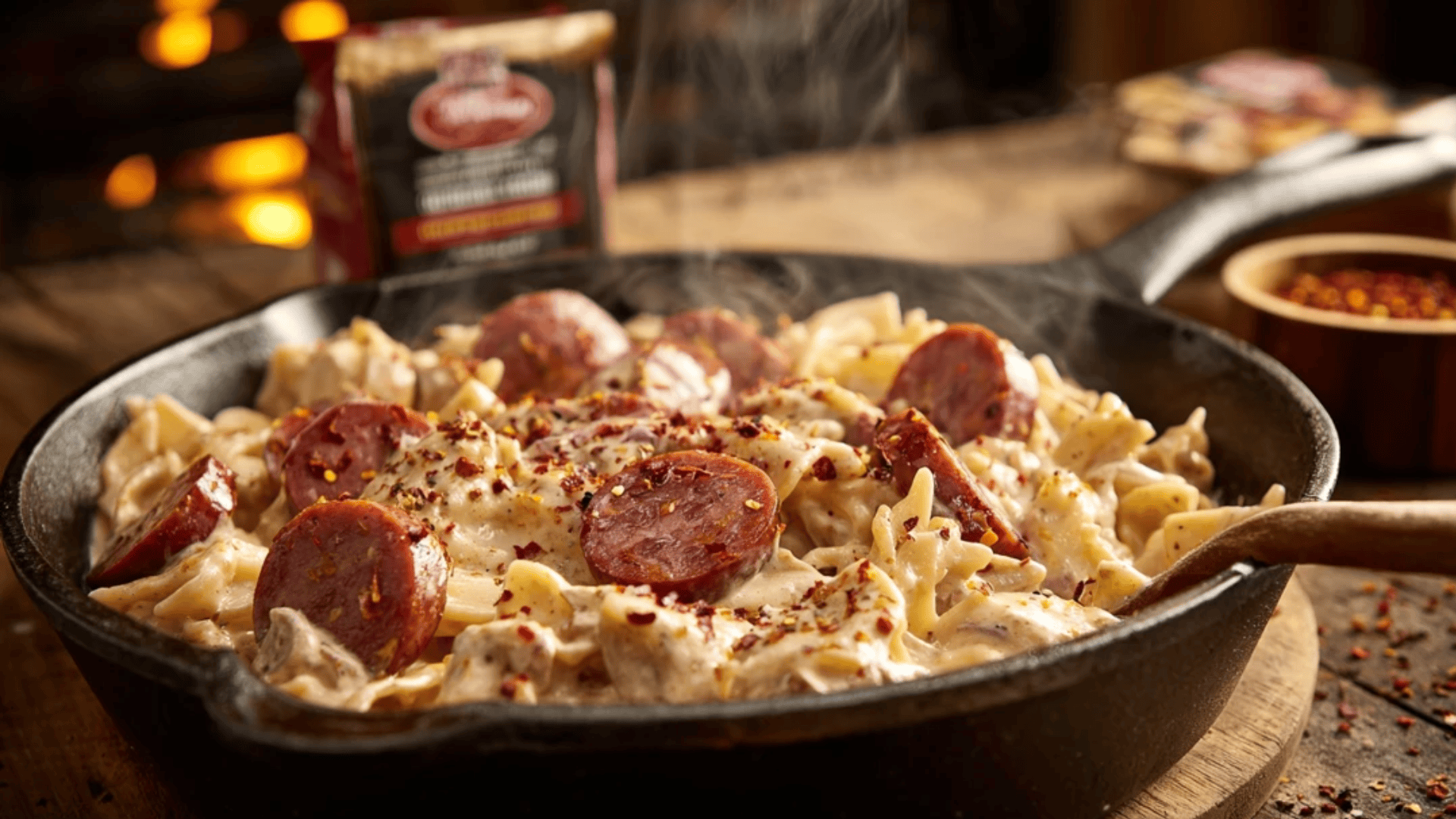 Use Cajun Sausage For A Spicy Kick