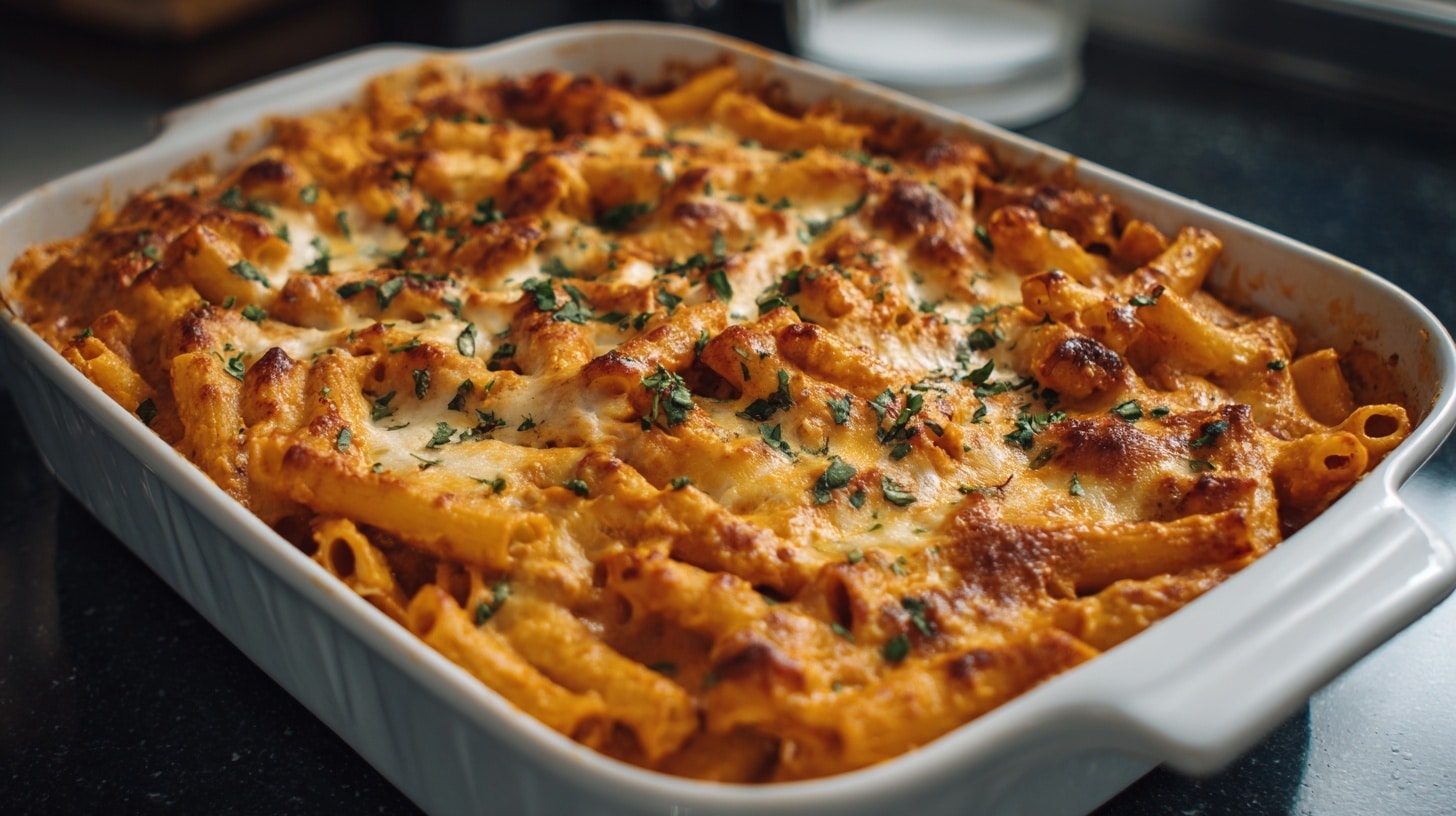 baked ziti with vodka sauce