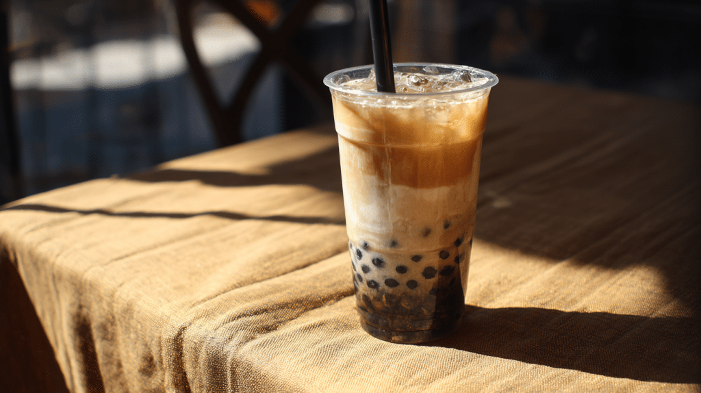 black milk tea boba
