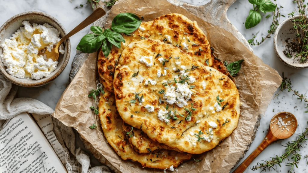 cottage+cheese+and+egg+flatbread