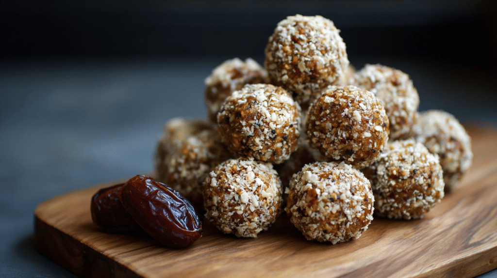date peanut butter balls