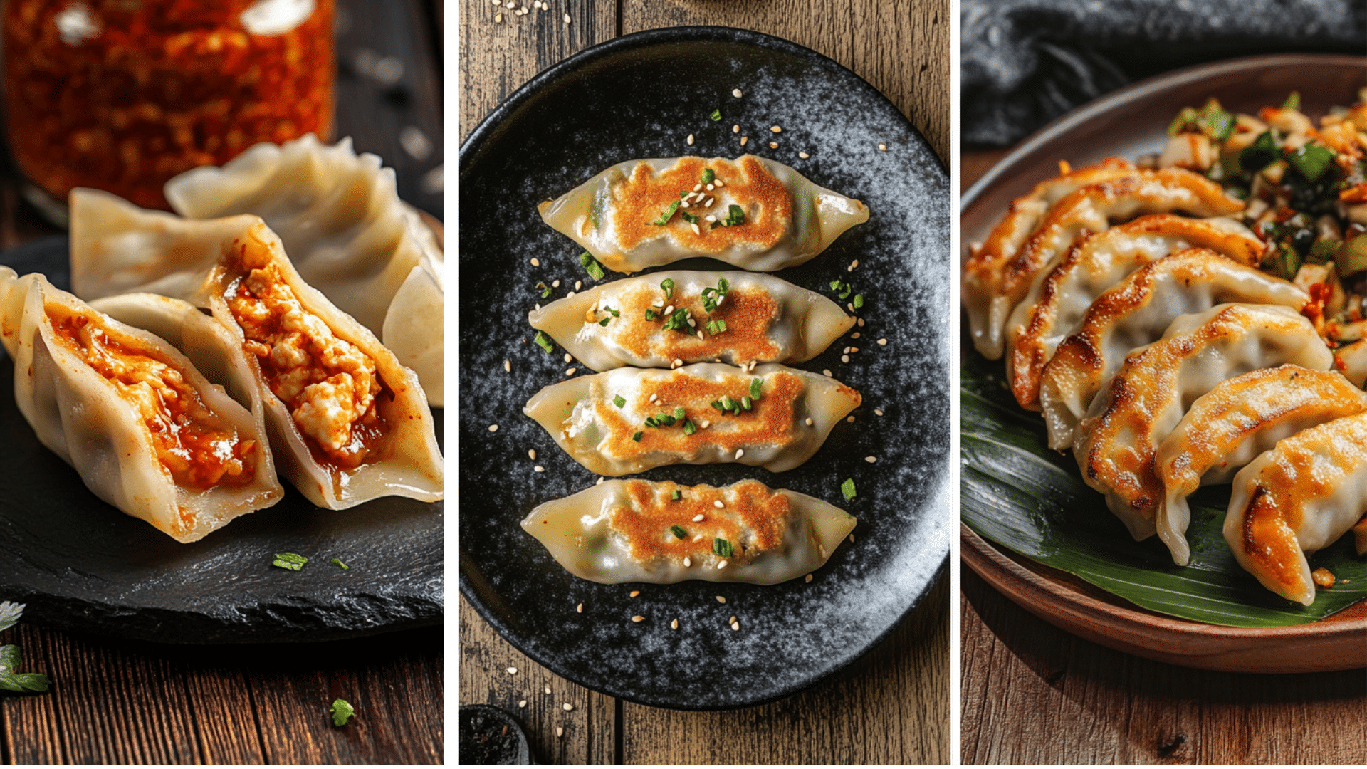 gyoza-variations