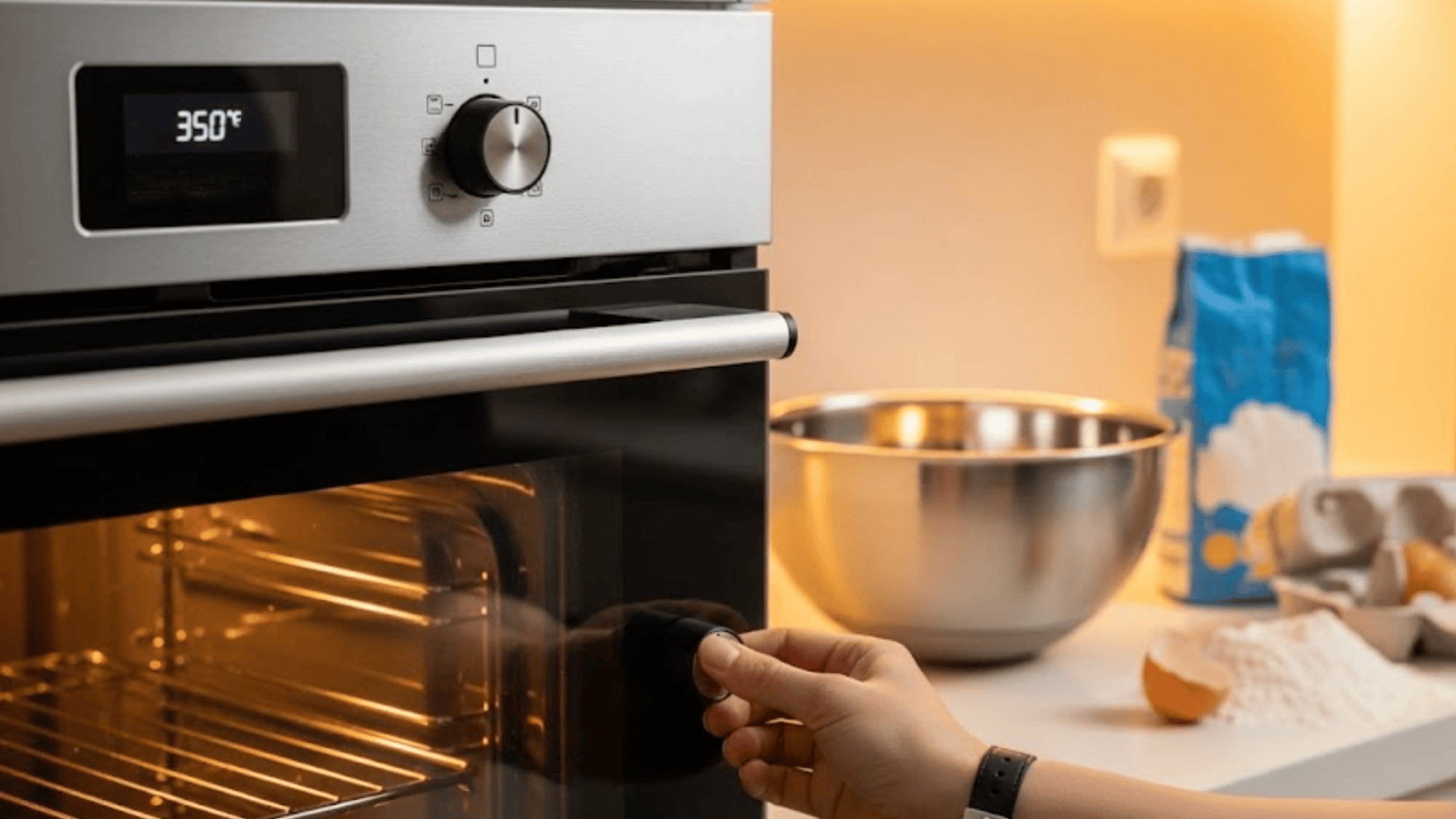 pre-heating-the-oven