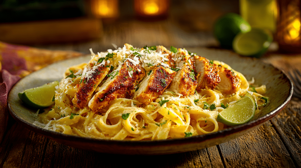 spicy chicken chipotle pasta