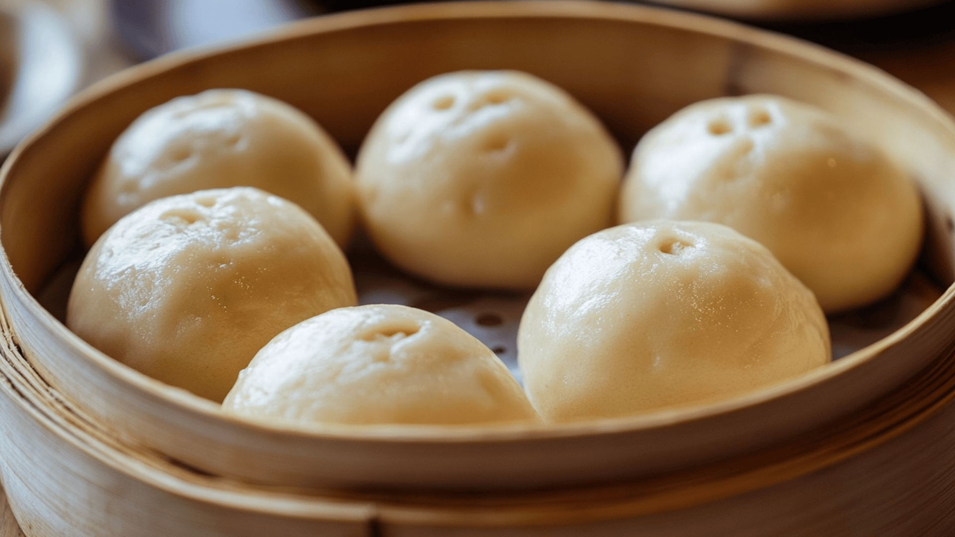 steamed montou buns