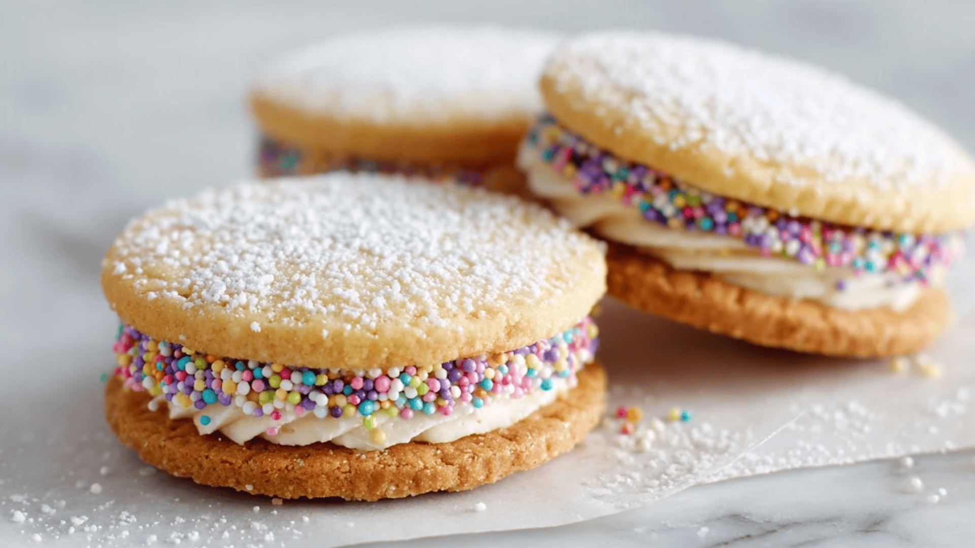 Classic Sugar Sandwich Cookies