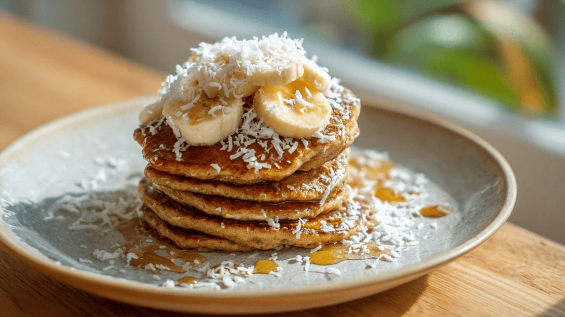 Coconut flour paleo pancakes