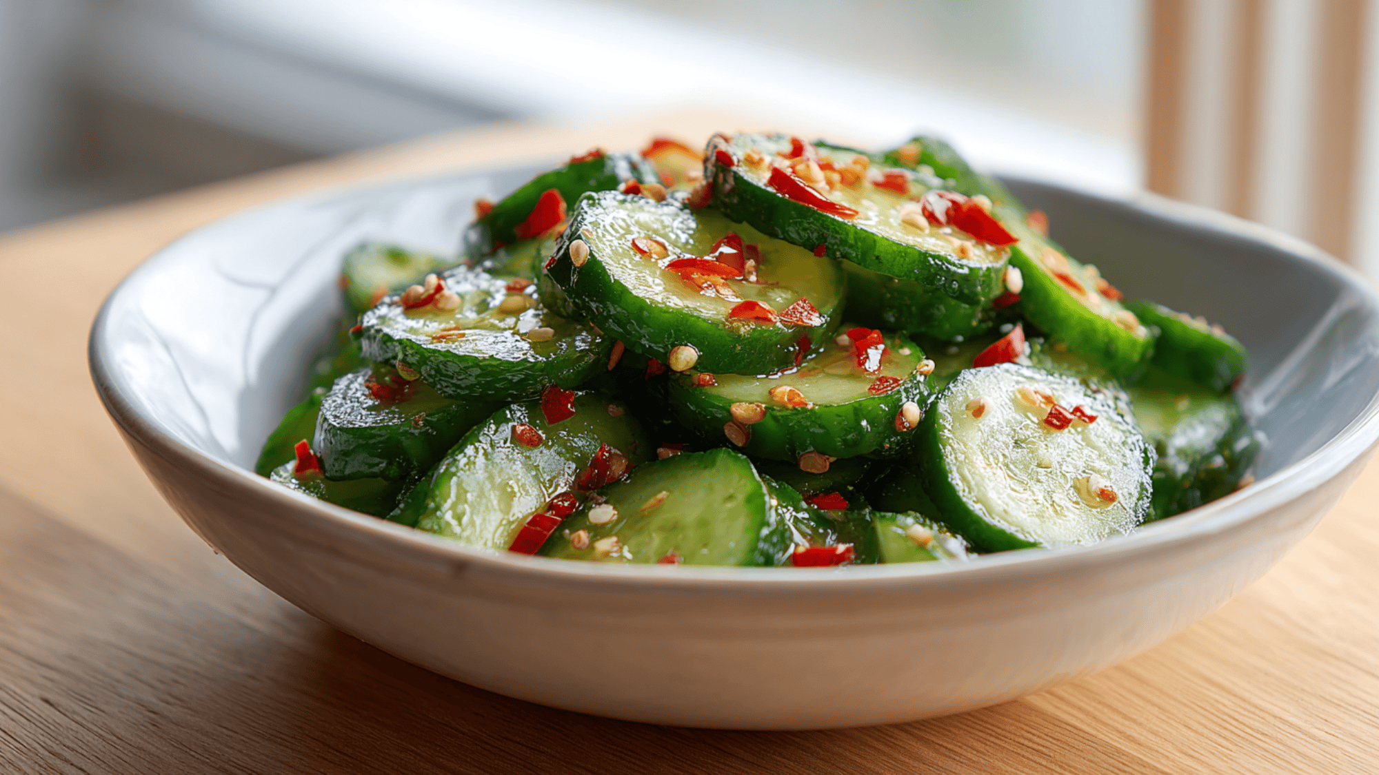 Cucumber Kimchi Salad