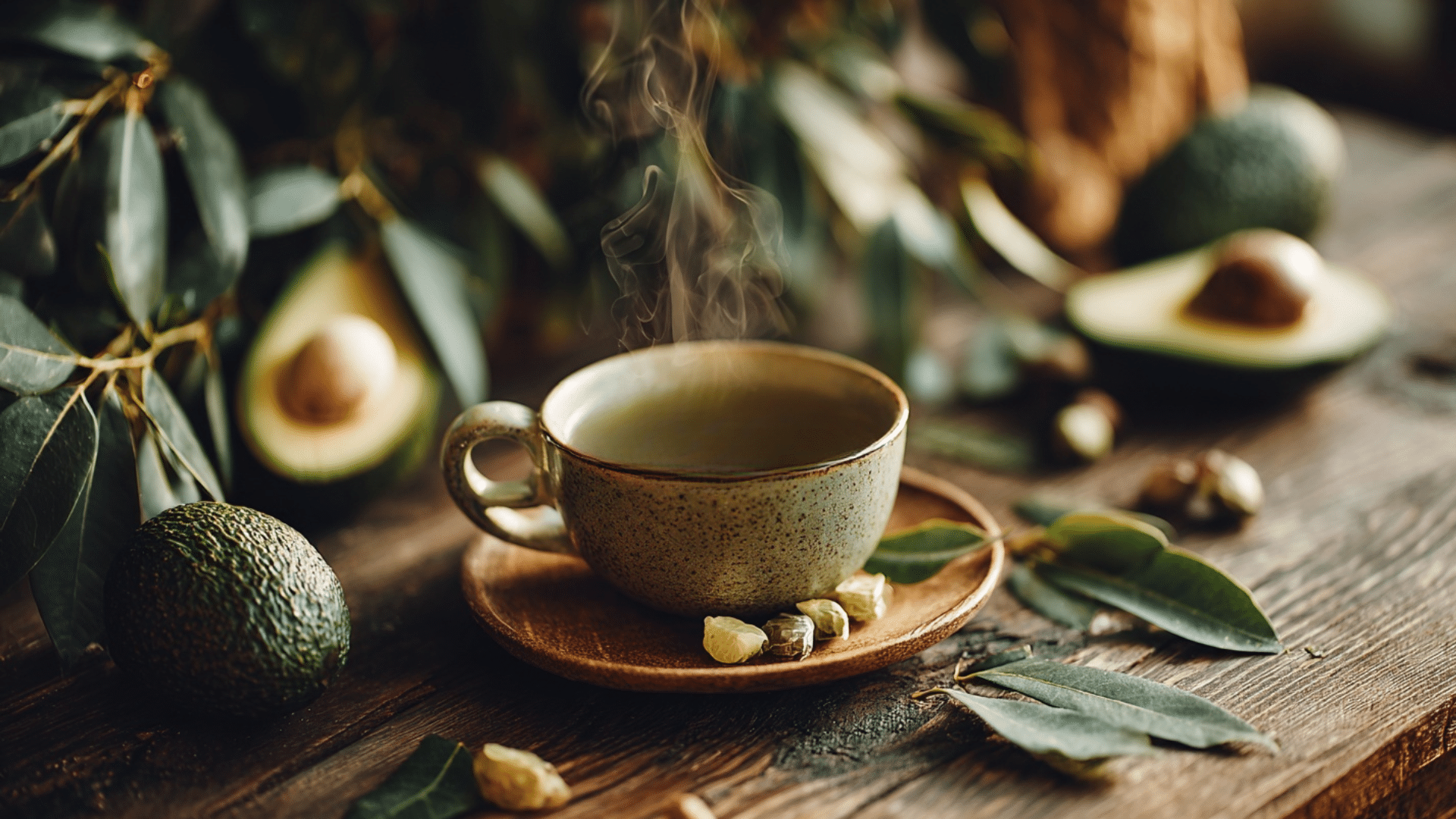 How to make avacado tea