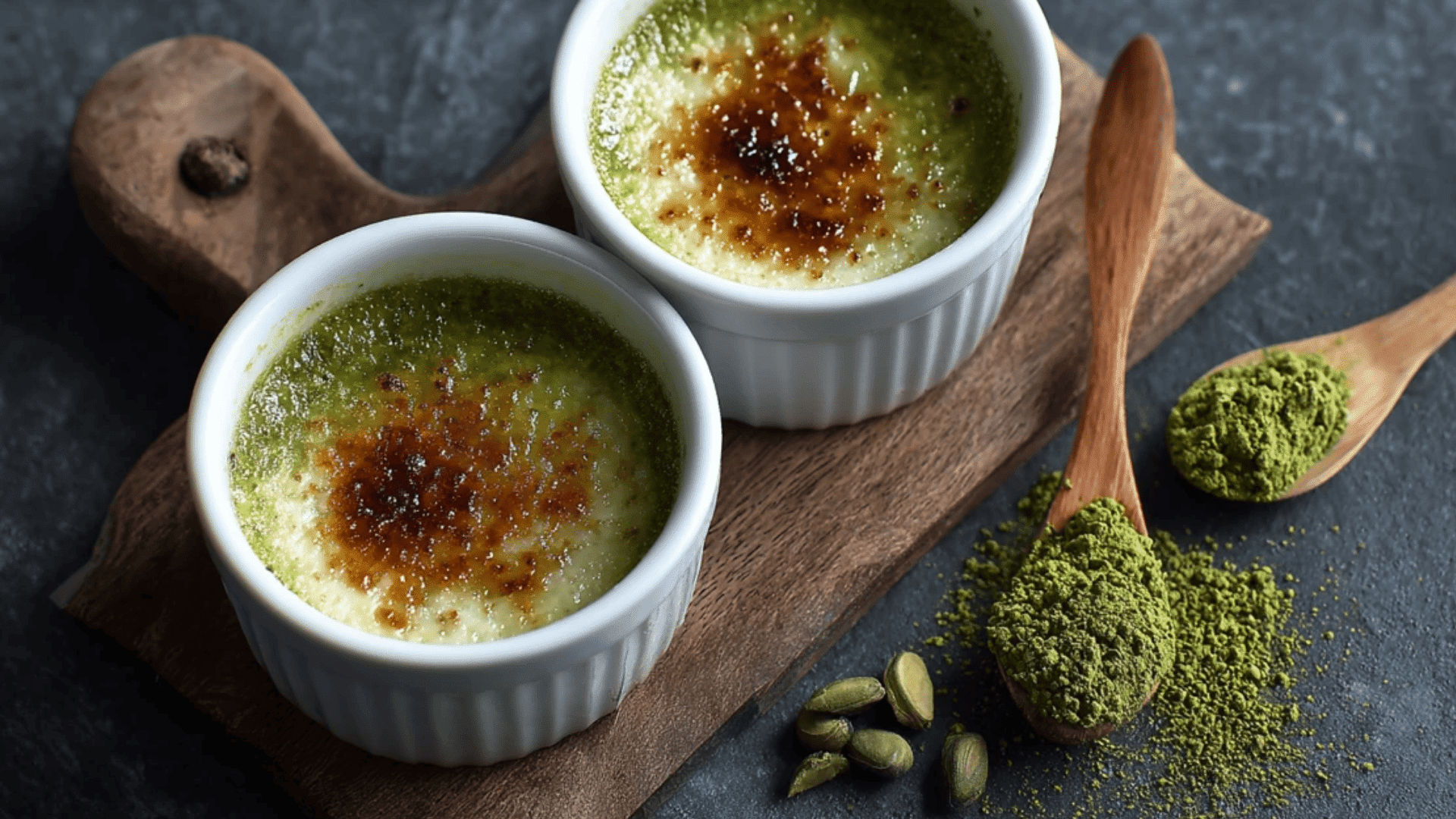 Matcha Crème Brûlée