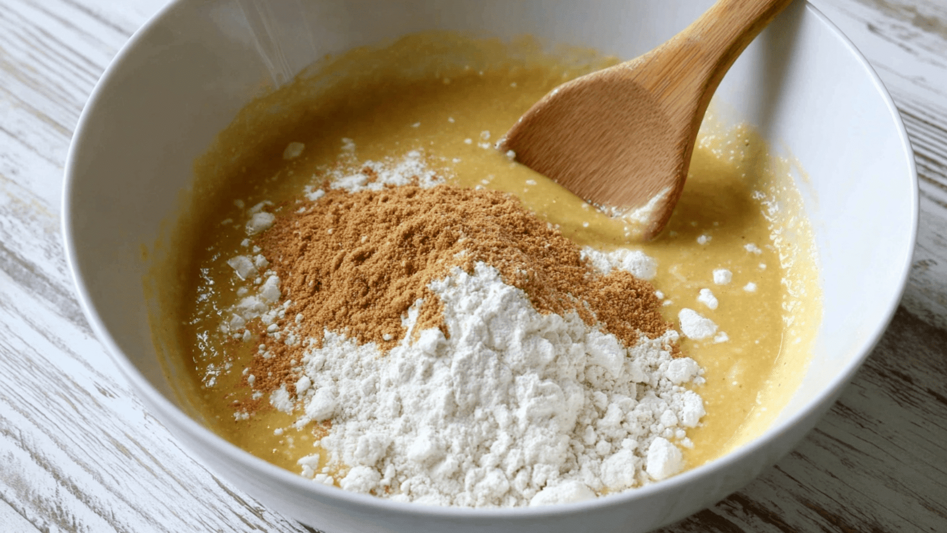 Mix in the Dry Ingredients