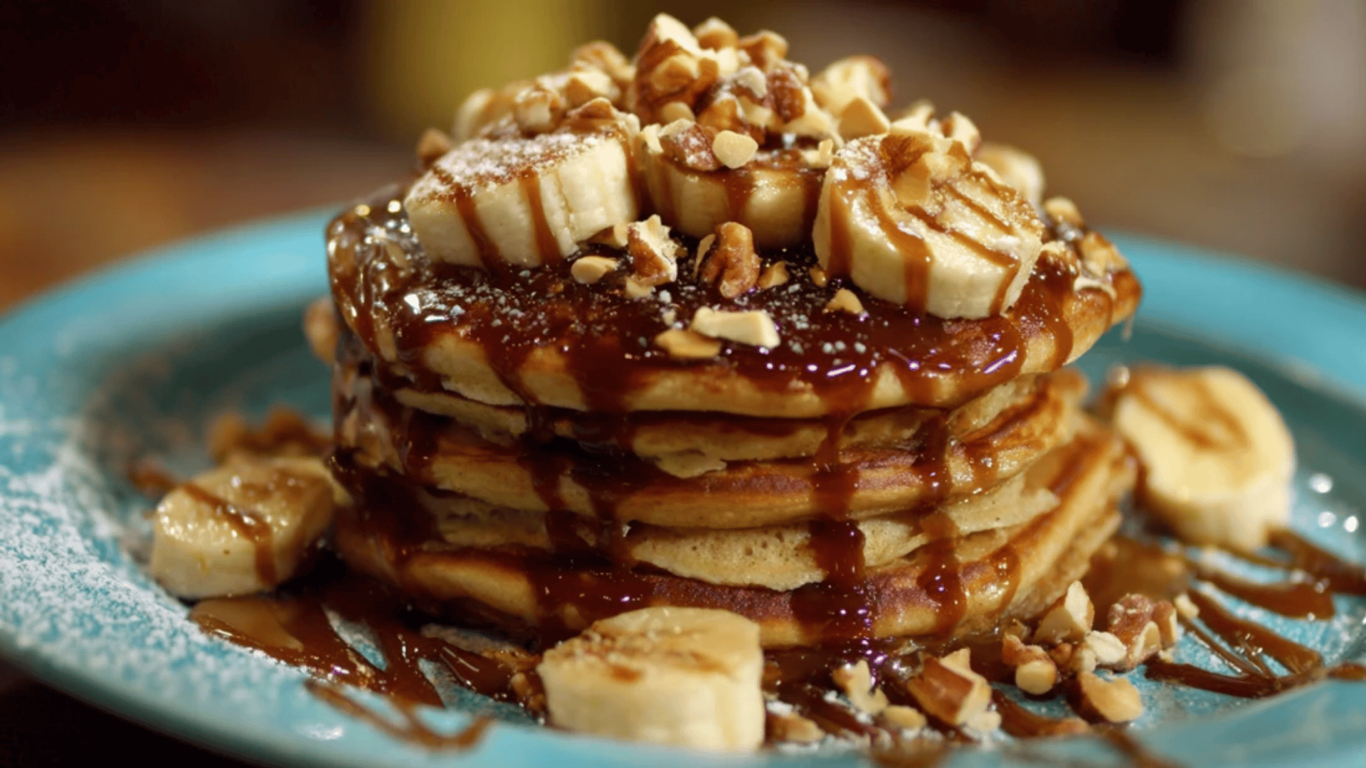 Nutty Delight pancakes