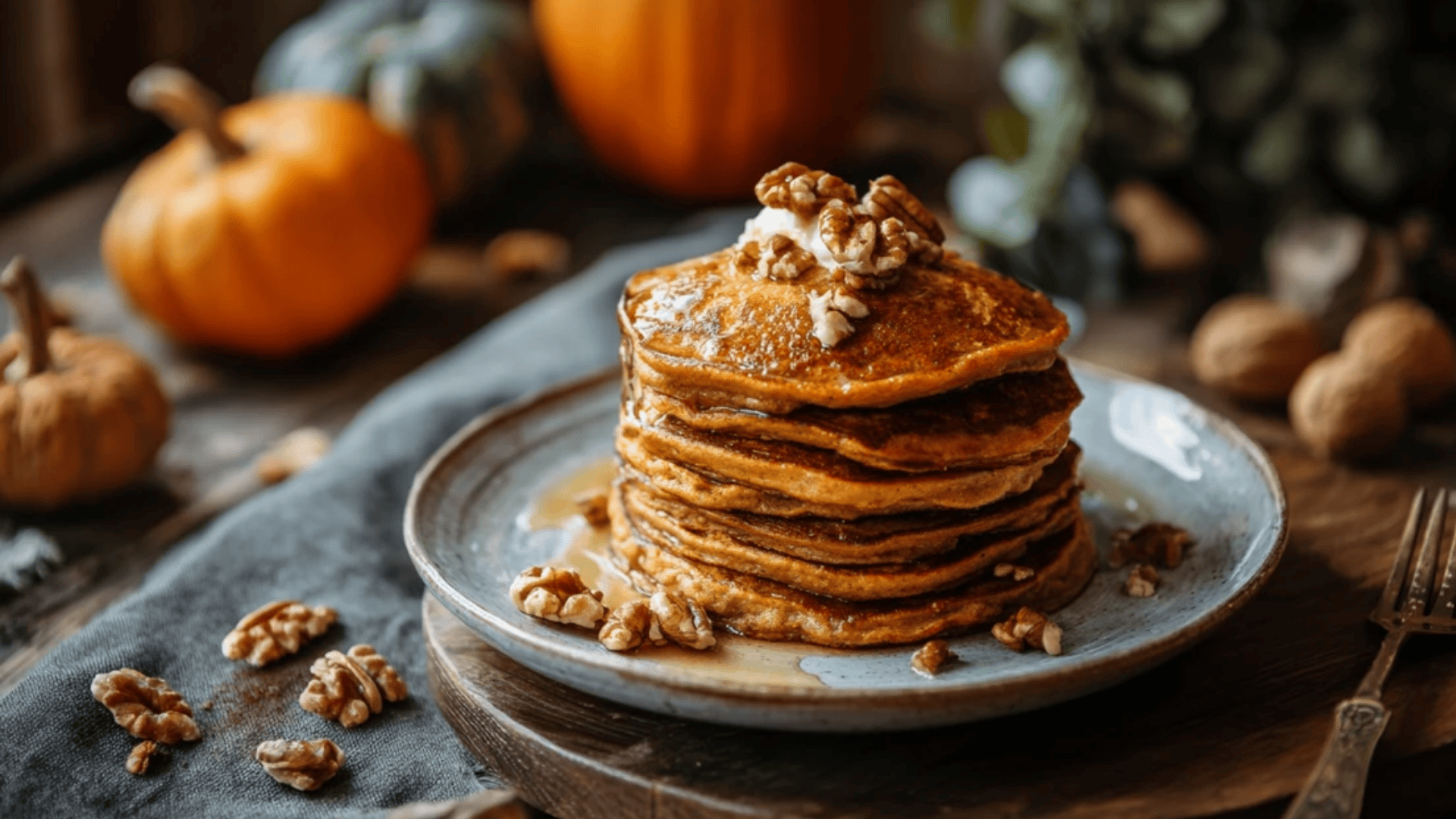 Pumpkin Spice Pancakes