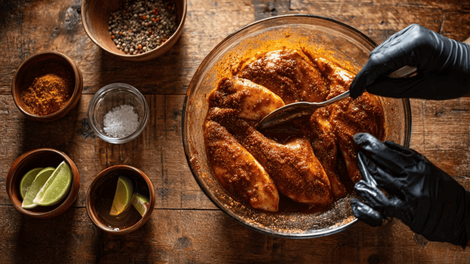 Season and Cook the Chicken