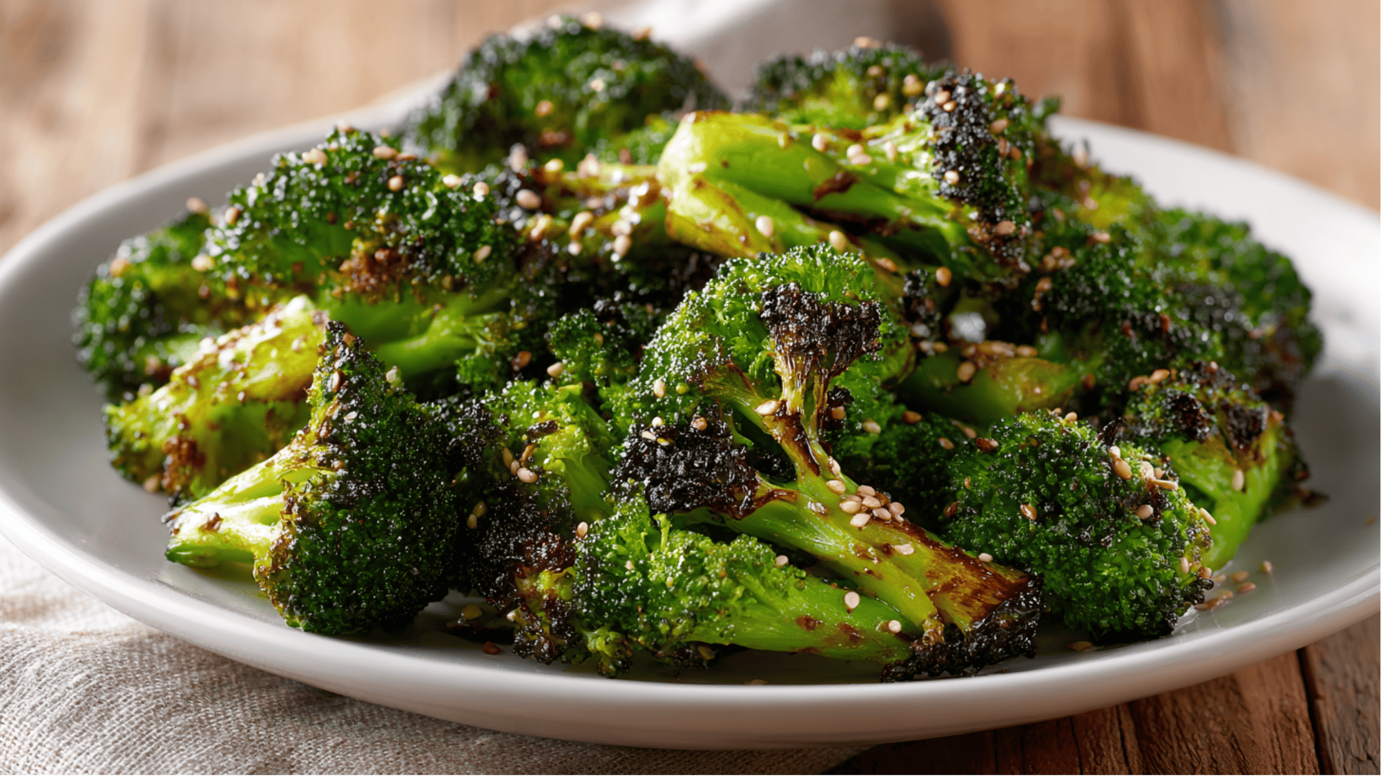 Sesame Roasted Broccoli
