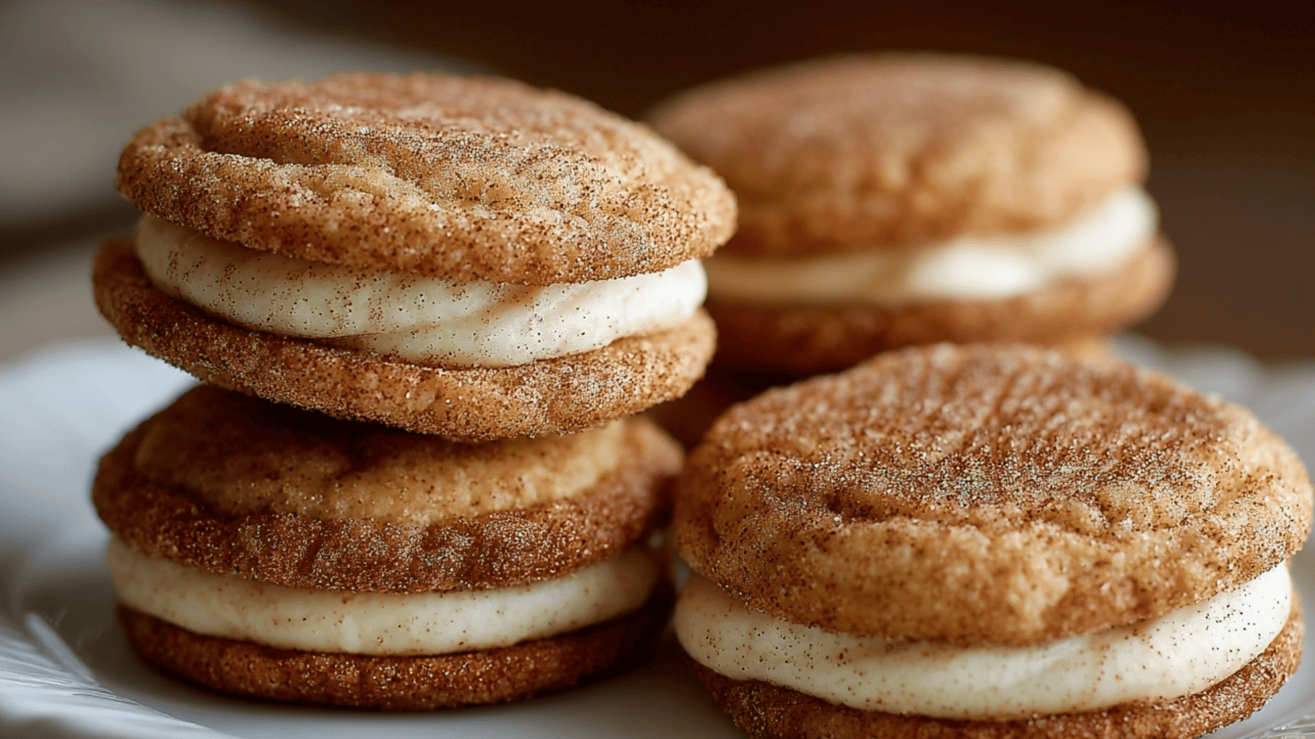 Snickerdoodle Sandwich Cookies