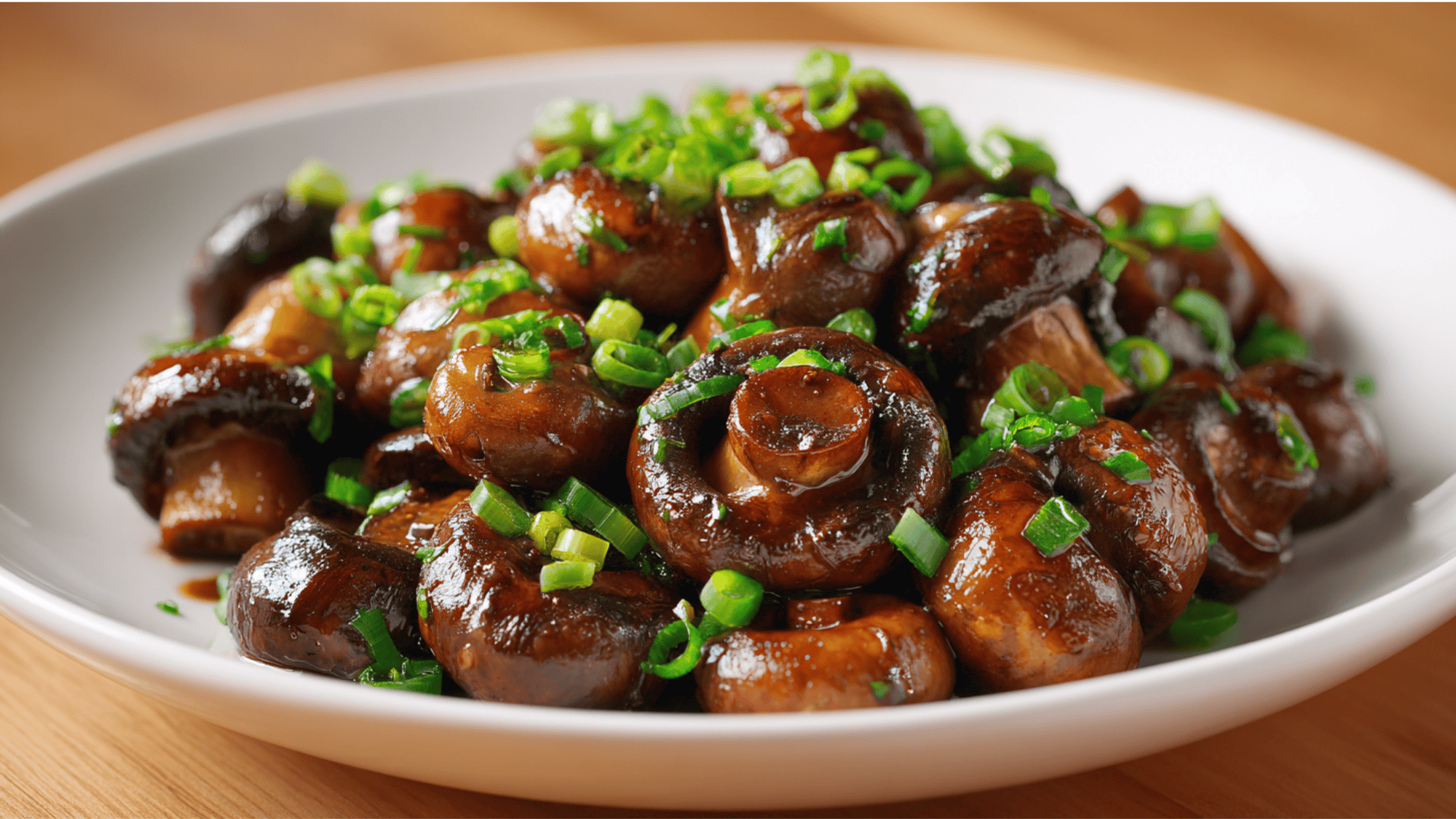 Soy-Glazed Mushrooms