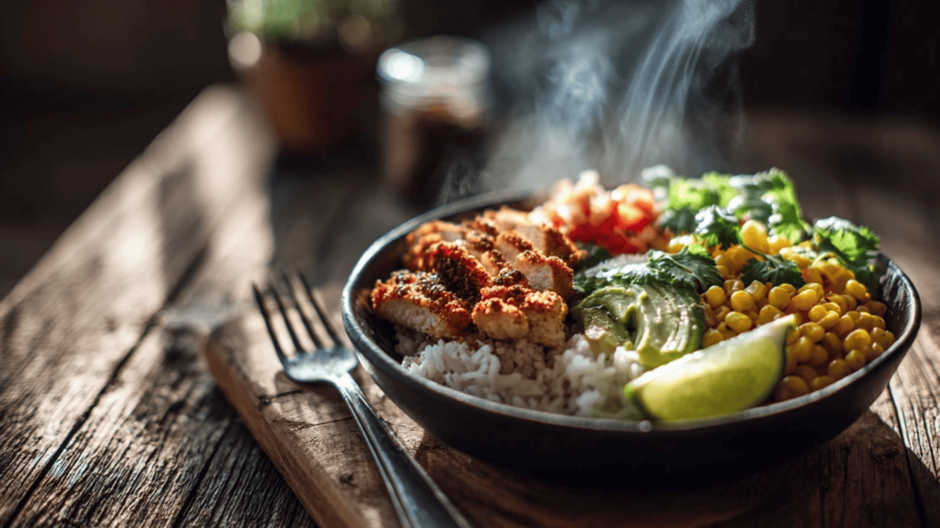 street corn chicken rice bowls recipe Trend
