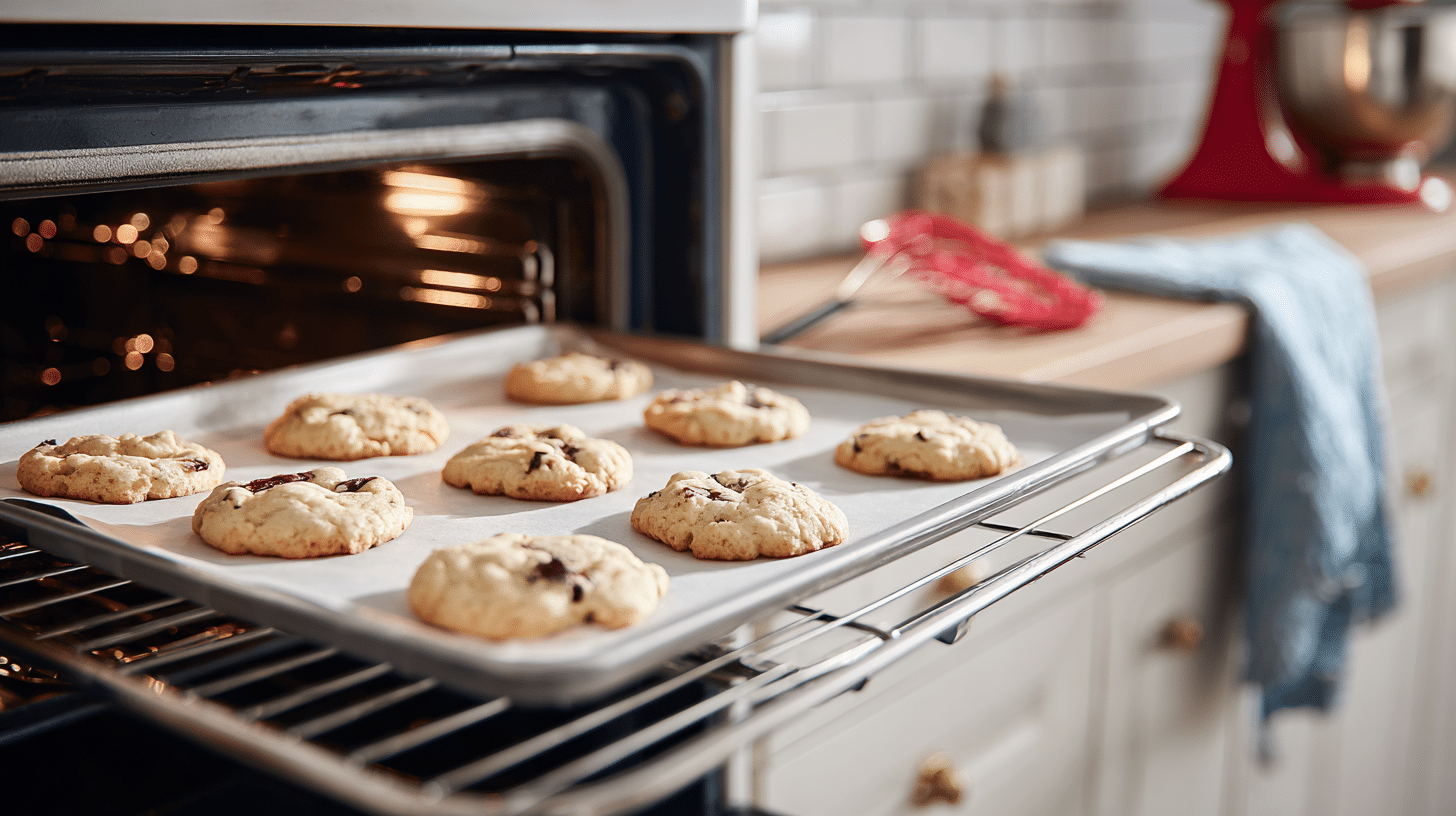 baking cookies