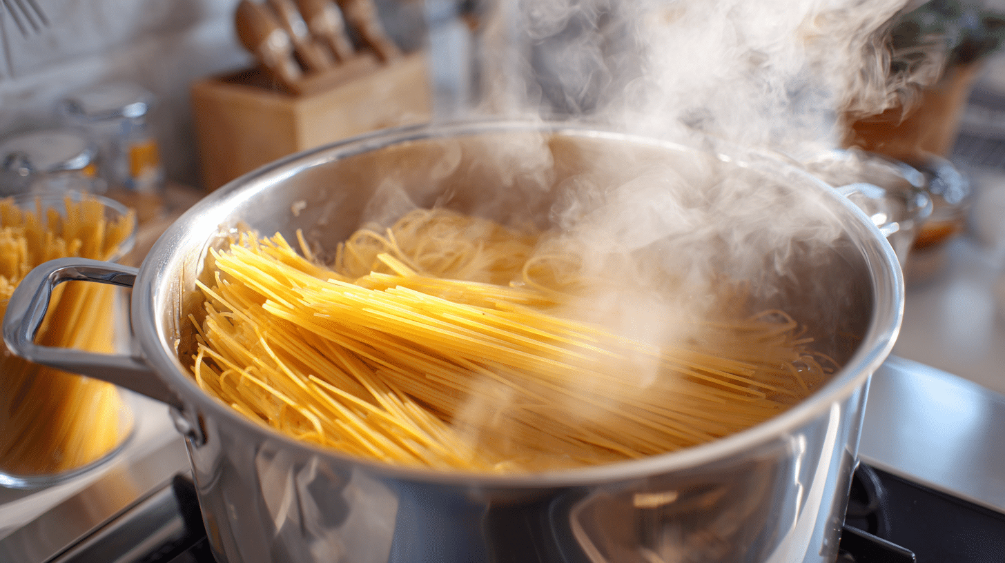 boiling pasta