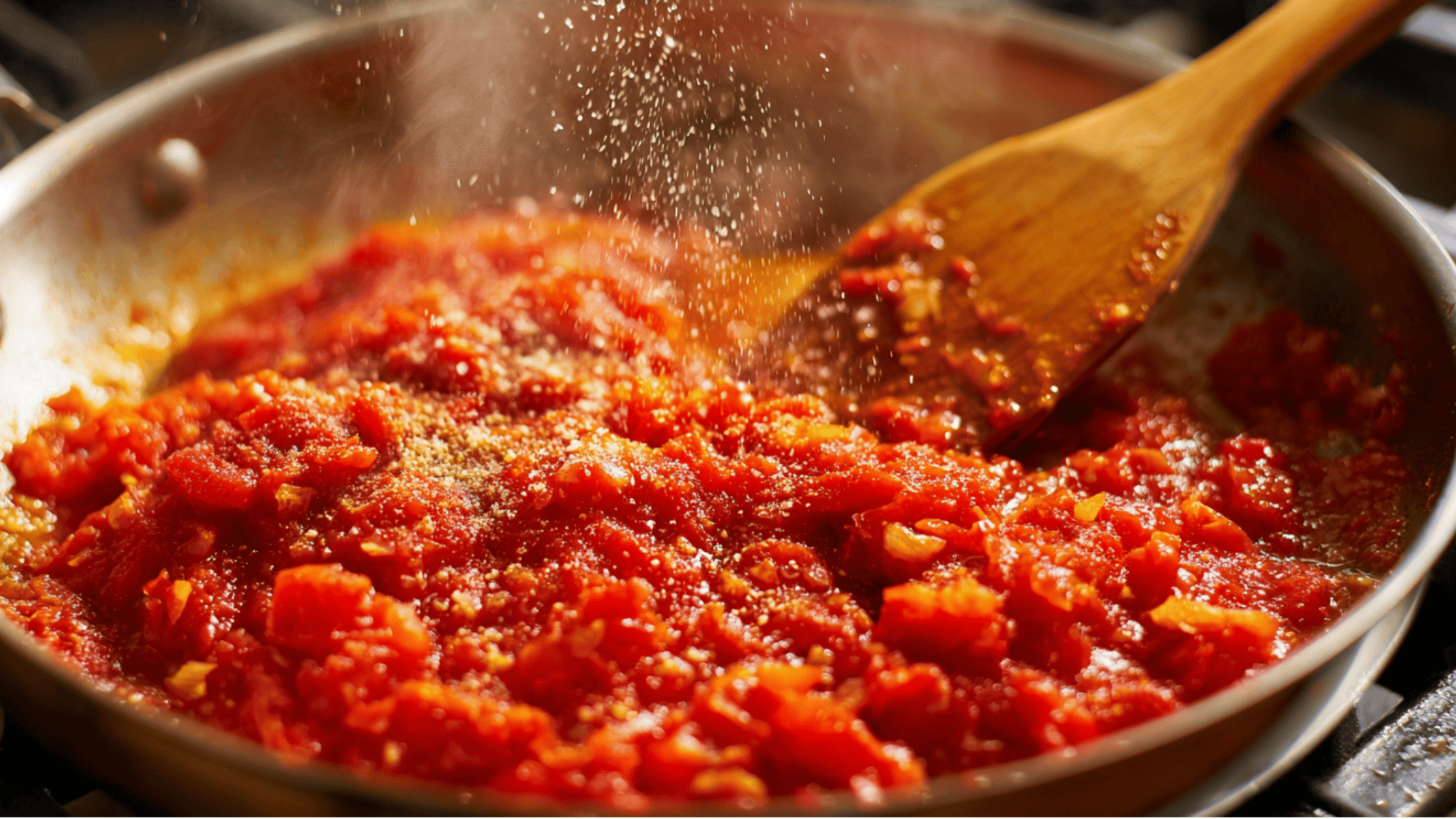 create the tomato base