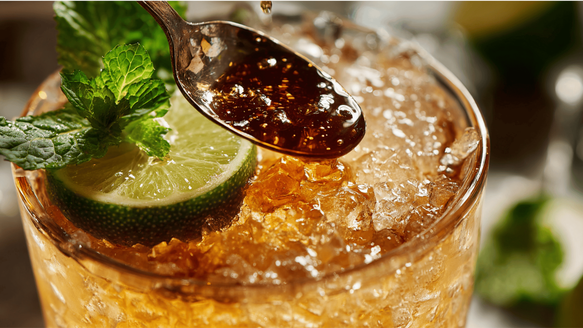float and garnish