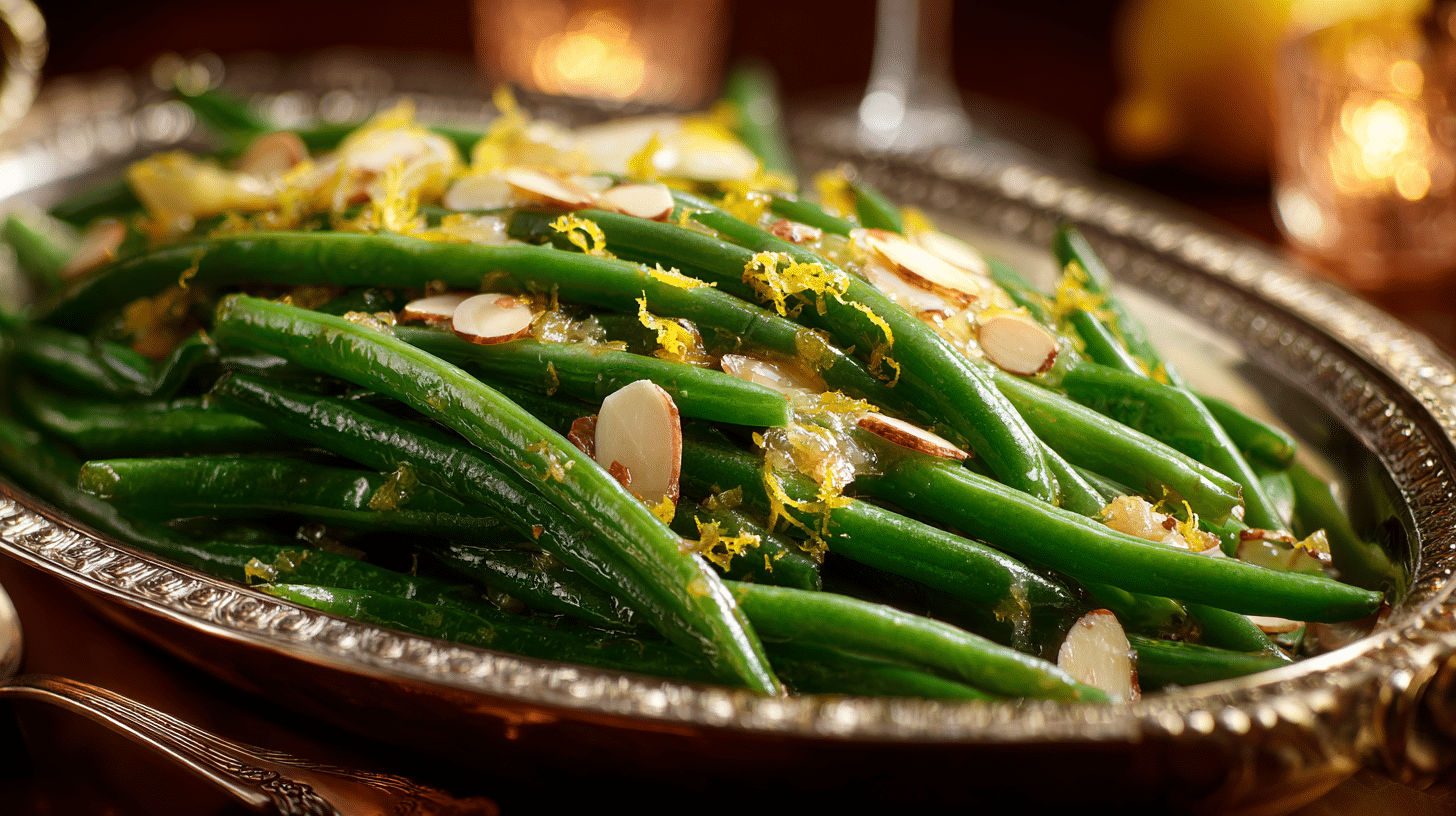 garlic butter green bean