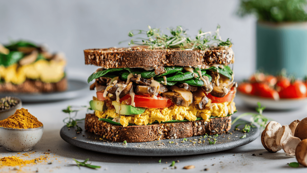 healthy breakfast sandwich