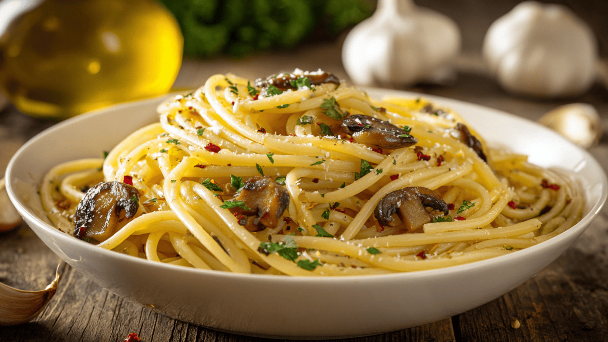 simple-porcini-aglio-e-olio